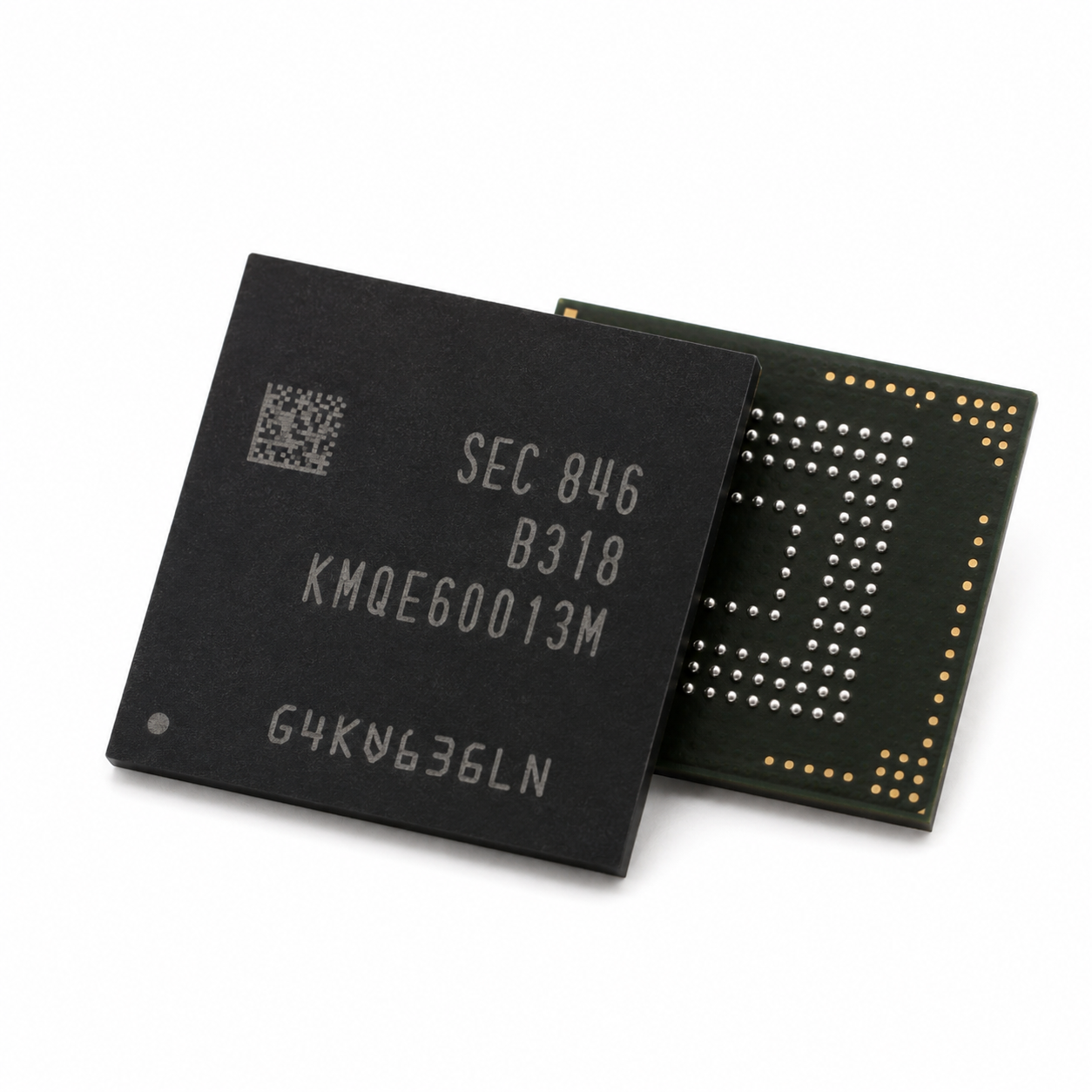 Samsung KMQE60013M-B318 eMMC 5.1 Embedded Flash Memory