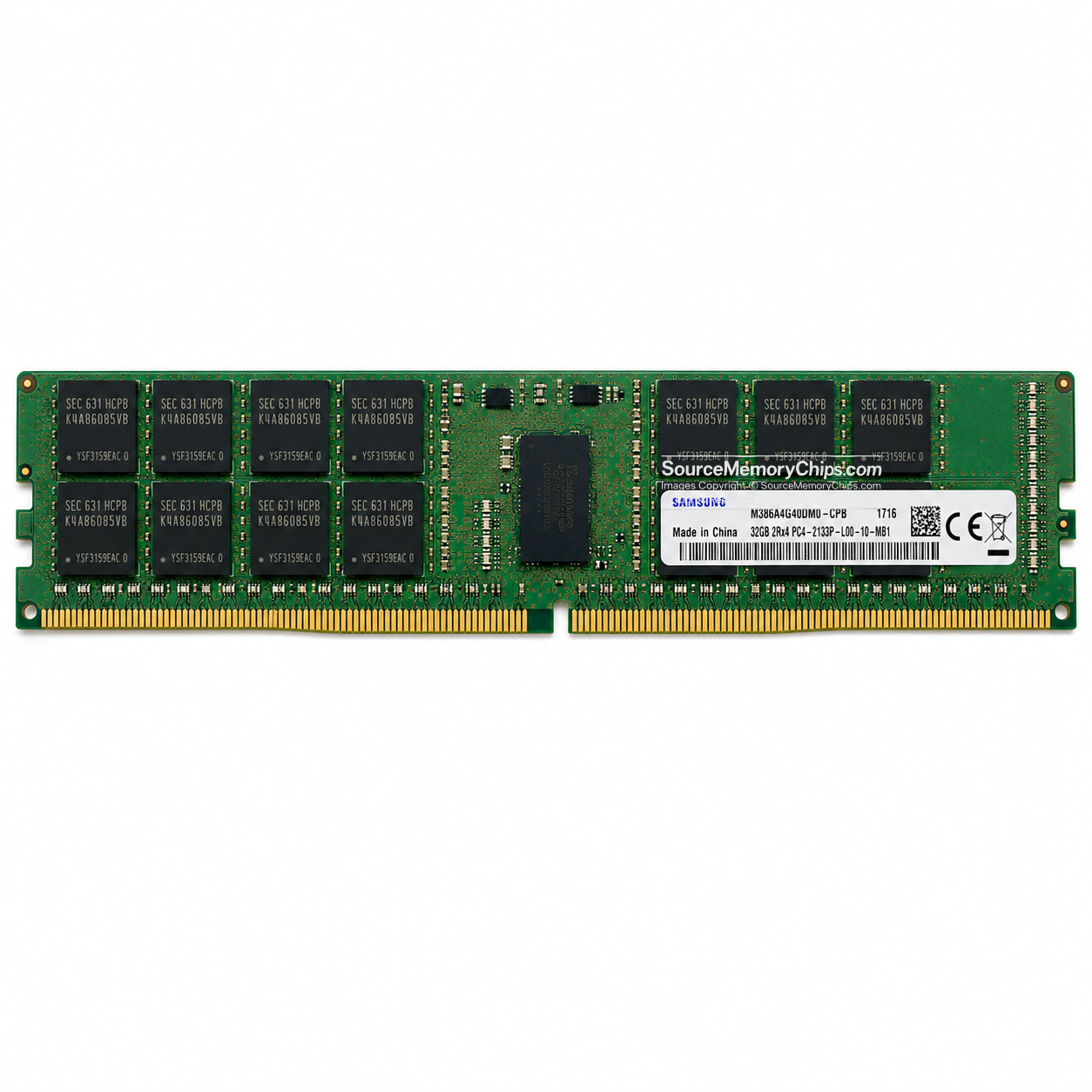 Samsung M386A4G40DM0-CPB 32GB DDR4-2133 ECC LRDIMM Server Memory