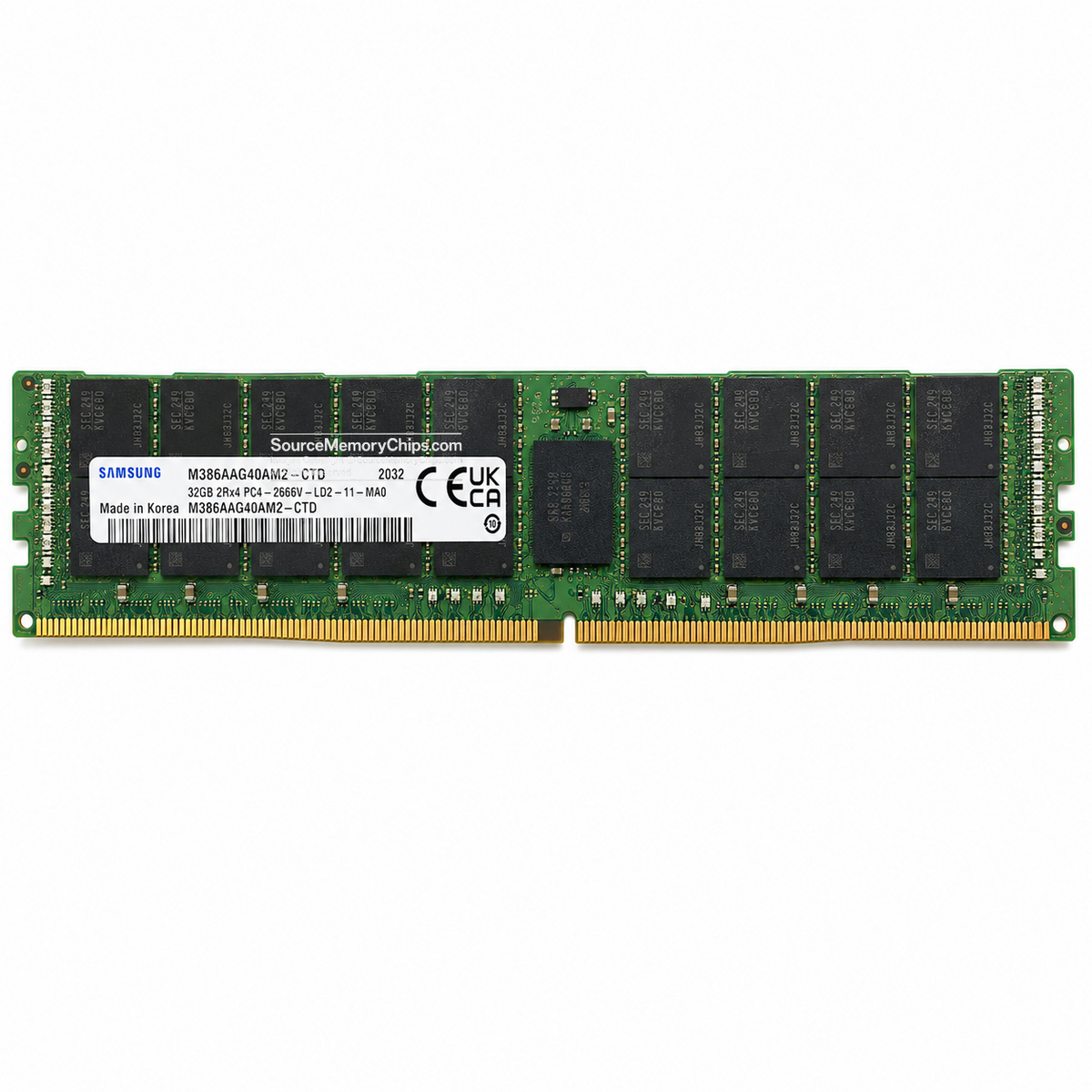 Samsung M386AAG40AM2-CTD 128GB DDR4-2666 ECC LRDIMM Server Memory