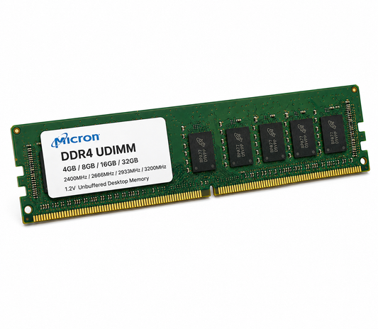 MTA16ATF2G64HZ-2G6E1 Micron DDR4 UDIMM Desktop Memory | Micron Memory Module