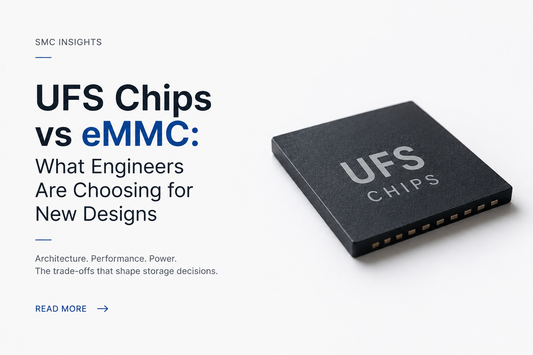 Why New Designs Are Moving Away From eMMC and Toward UFS Chips