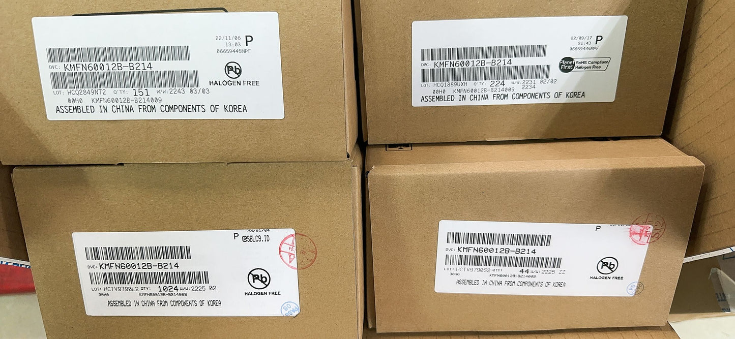 Samsung 64GB eMCP LPDDR4X KMDP6001DA-B425 memory chip MX6432