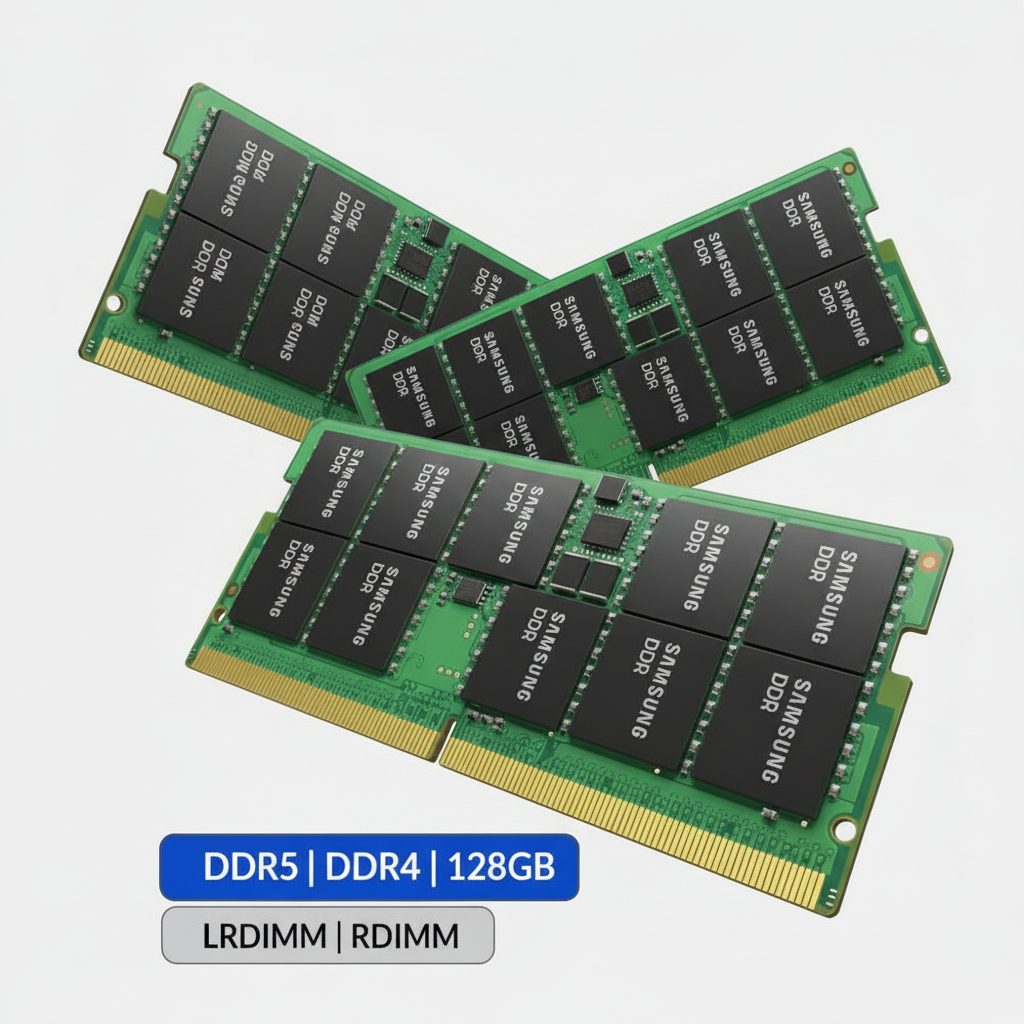 DRAM Module Samsung DDR4 / DDR5 – 128GB
