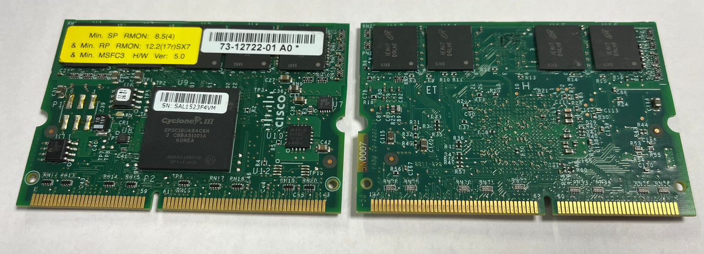 MEM-A-MSFC3-1GB MEM-A-S720-SP-1GB  73-12722-01 A0Cisco MEM-A-MSFC3-1GB 1GB Memory