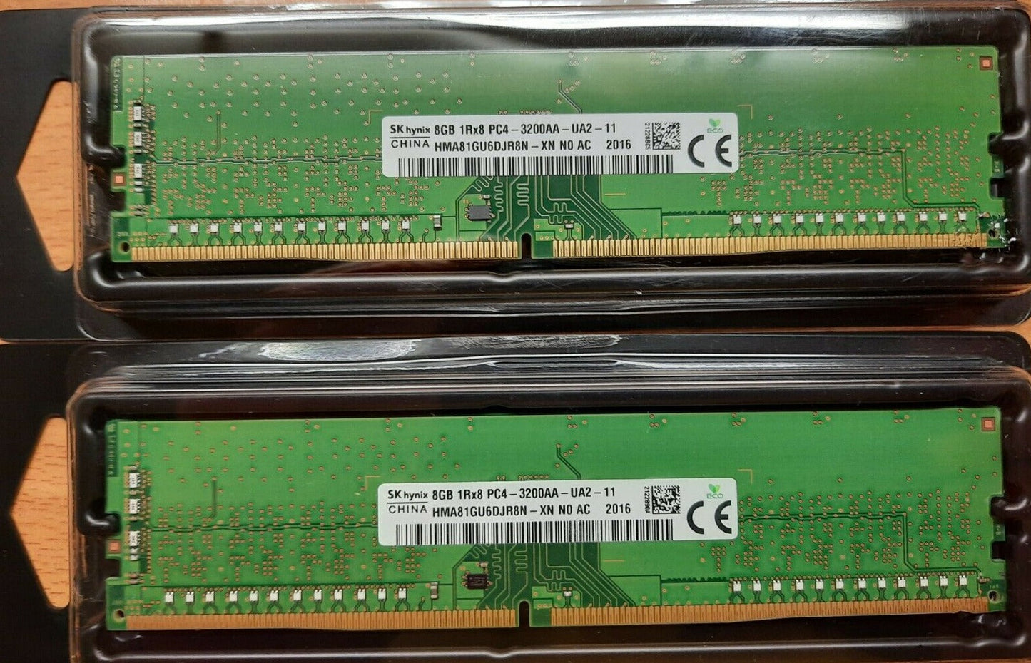 SK Hynix HMA81GU6DJR8N-XN 8GB DDR4 3200Mhz PC4-25600 1.2v 1Rx8 288Pin DIMM For Single Memory Ram for Desktop