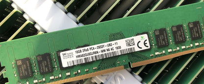 SK Hynix HMA82GU6DJR8N-WM 16GB DDR4 2933Mhz PC4-23400 1.2v 2Rx8 288Pin SODIMM For Single Memory Ram for Desktop