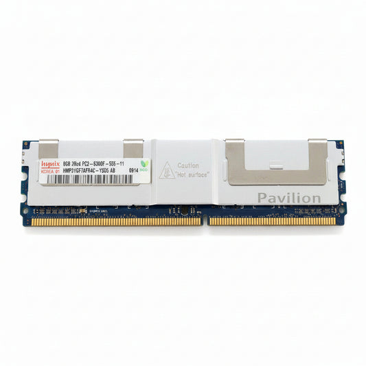 SKHYNIX HMP31GF7AFR4C-Y5 8GB DDR2 677Mhz 2Rx4 PC2-5300 ECC Registered CL5 240-Pin DIMM Memory Module for server