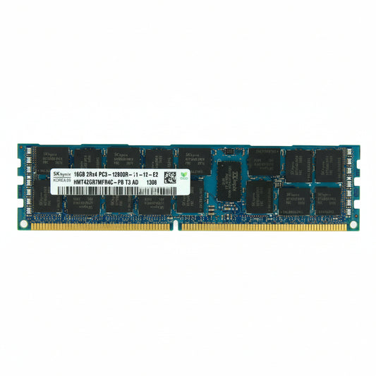 SKHynix HMT42GR7MFR4C-PB 16GB DDR3 1600MHz PC3-12800 ECC Registered CL11 240-Pin DIMM VLP memory module for Server