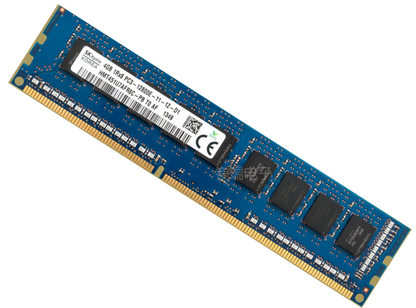 SKHynix HMT451U7AFR8C-PB 4GB DDR3 1600MHz PC3-12800 ECC Registered CL11 240-Pin DIMM memory module for Server