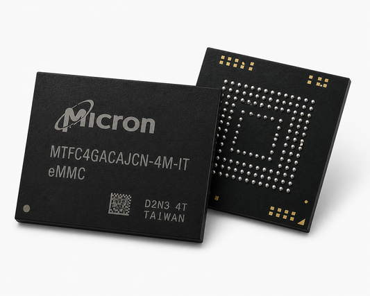 MTFC8GAKAJCN-4M-IT 8GB eMMC Embedded Flash Storage | Micron