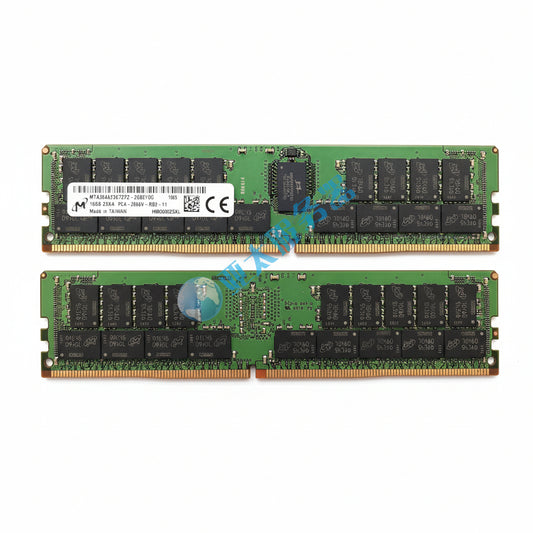 MICRON MTA36ASF2G72PZ-2G6E1QG DDR4 16GB 2666Mhz 2Rx4 DDR4-2666MHz PC4-21300 Registered ECC CL19 288-Pin DIMM 1.2V Memory module for Server