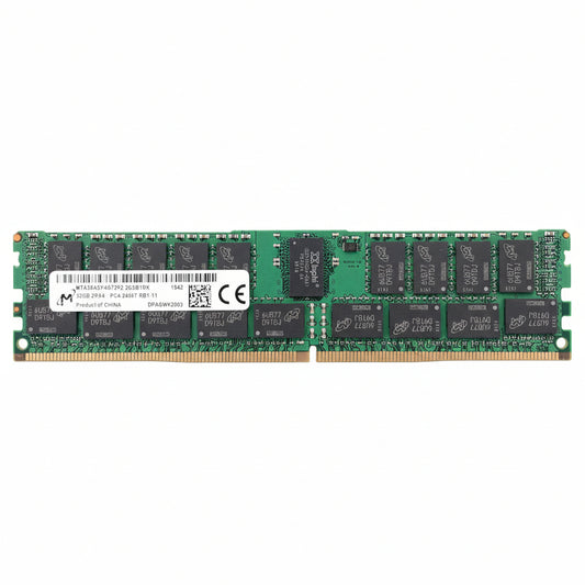 Micron Server Ram MTA36ASF4G72PZ-2G3B1RK 32GB 2400Mhz DDR4 PC4-19200 2Rx4 ECC CL17 288-Pin DIMM 1.2V Memory module for Server