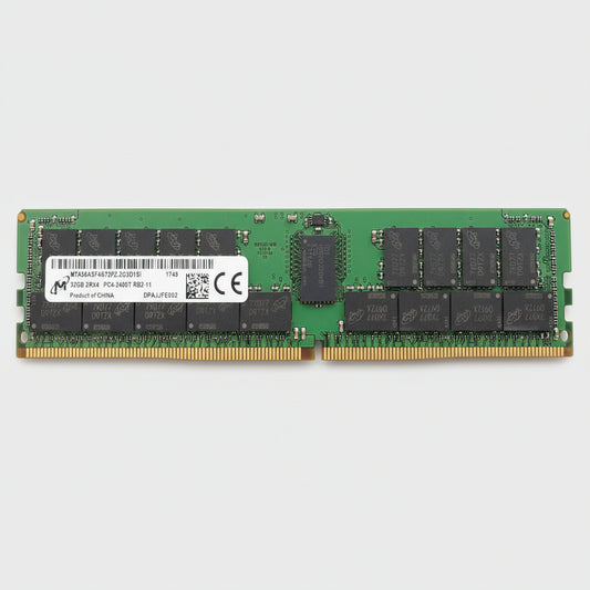 Micron Server Ram MTA36ASF4G72PZ-2G3D1SI 32GB 2400Mhz DDR4 PC4-19200 2Rx4 ECC CL17 288-Pin DIMM 1.2V Memory module for Server