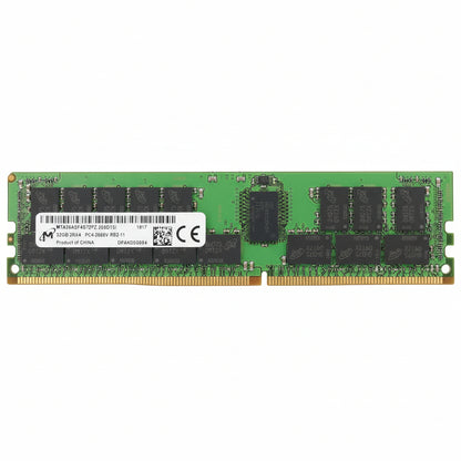 Micron MTA36ASF4G72PZ-2G6D1 32GB DDR4 2666MHz PC4-21300 Registered ECC CL19 288-Pin DIMM 1.2V Memory Module for Server