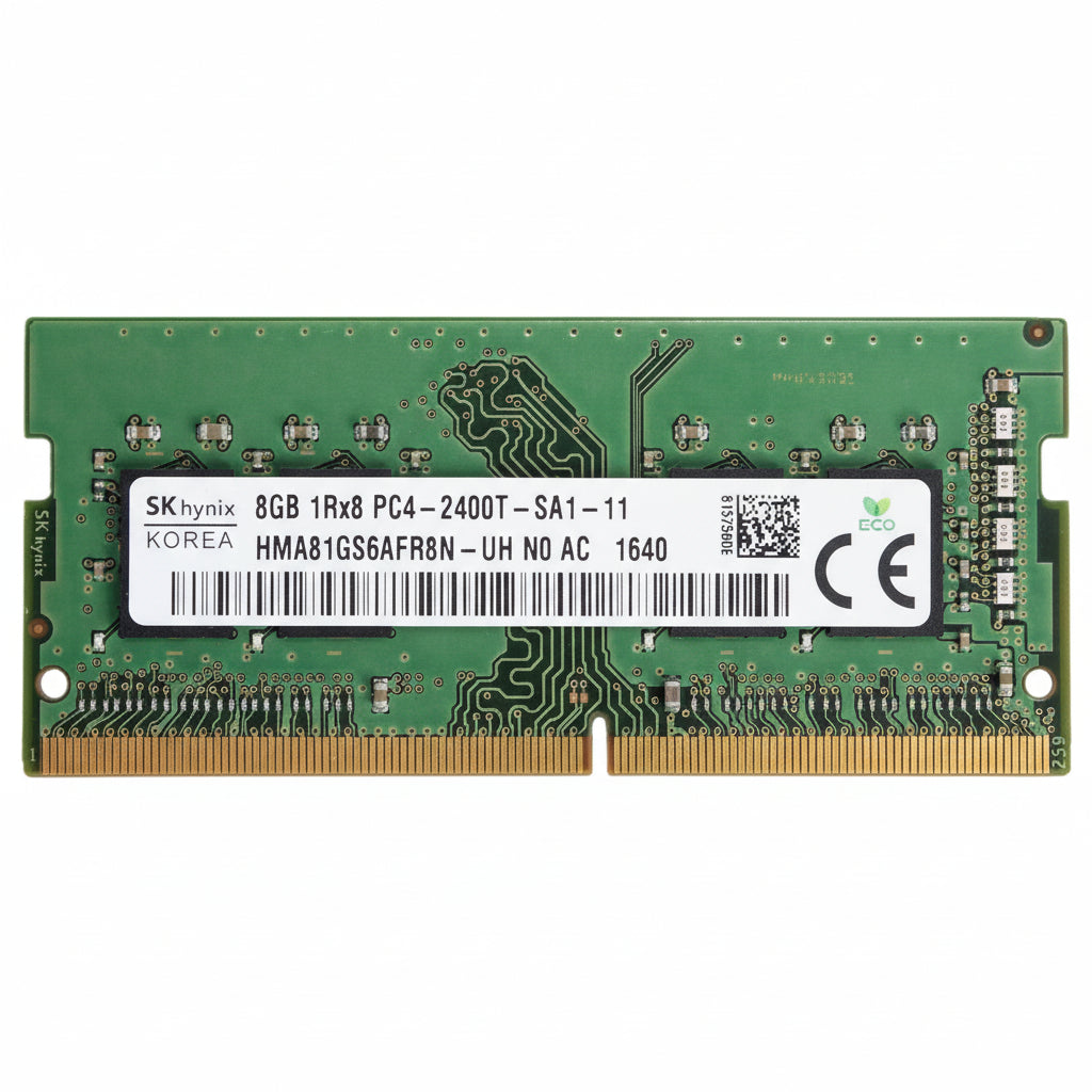 SK HYNIX HMA81GS6AFR8N-UH 8GB DDR4 2400MHz PC4-19200 non-ECC Unbuffered CL17 260-Pin SoDimm 1.2V Memory Module for Laptop