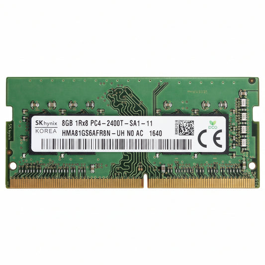 SK HYNIX HMA81GS6AFR8N-UH 8GB DDR4 2400MHz PC4-19200 non-ECC Unbuffered CL17 260-Pin SoDimm 1.2V Memory Module for Laptop