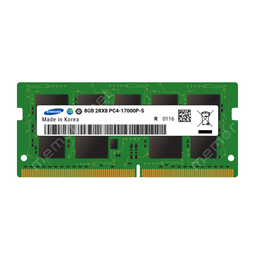 Samsung 8GB DDR4 SODIMM Non ECC RAM 2133MHz CL15 2Rx8 Laptop Memory- (Pulled Out)