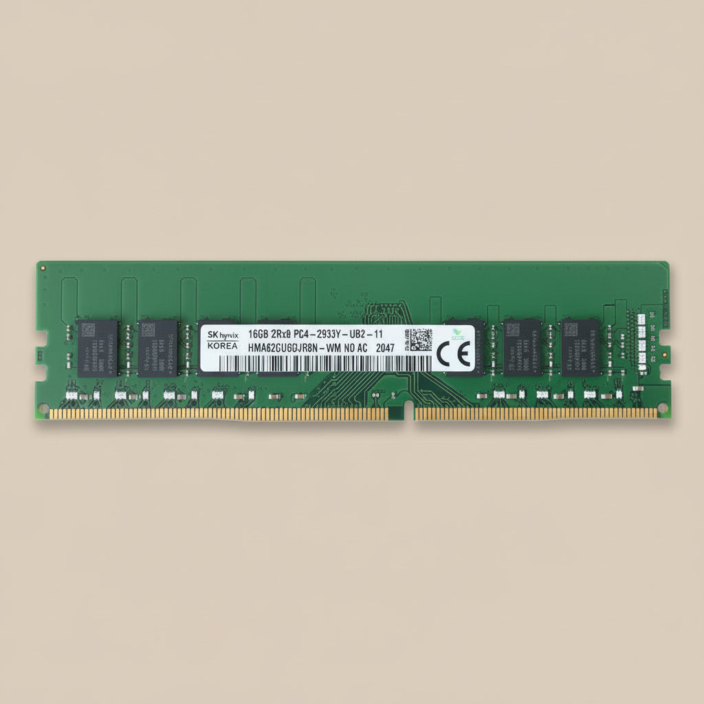 SK Hynix HMA82GU6DJR8N-WM 16GB DDR4 2933Mhz PC4-23400 1.2v 2Rx8 288Pin SODIMM For Single Memory Ram for Desktop